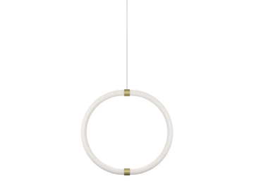 UNSEEN - LED brass and plycarbonate pendant lamp by Petite Friture - view 2